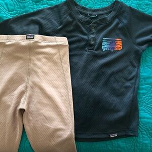 Patagonia Toddler BaseLayer set 4T